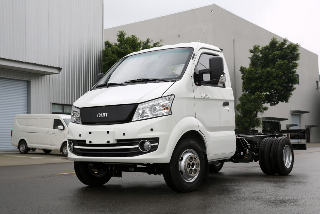 OHM S35 Chasis cabina 100% Eléctrico